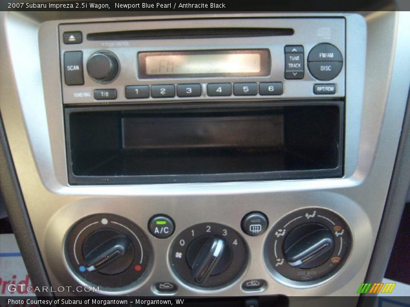 Newport Blue Pearl / Anthracite Black 2007 Subaru Impreza 2.5i Wagon