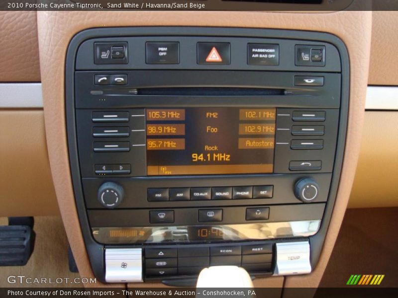 Sand White / Havanna/Sand Beige 2010 Porsche Cayenne Tiptronic