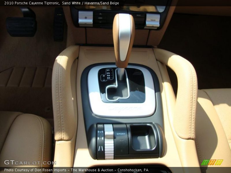 Sand White / Havanna/Sand Beige 2010 Porsche Cayenne Tiptronic