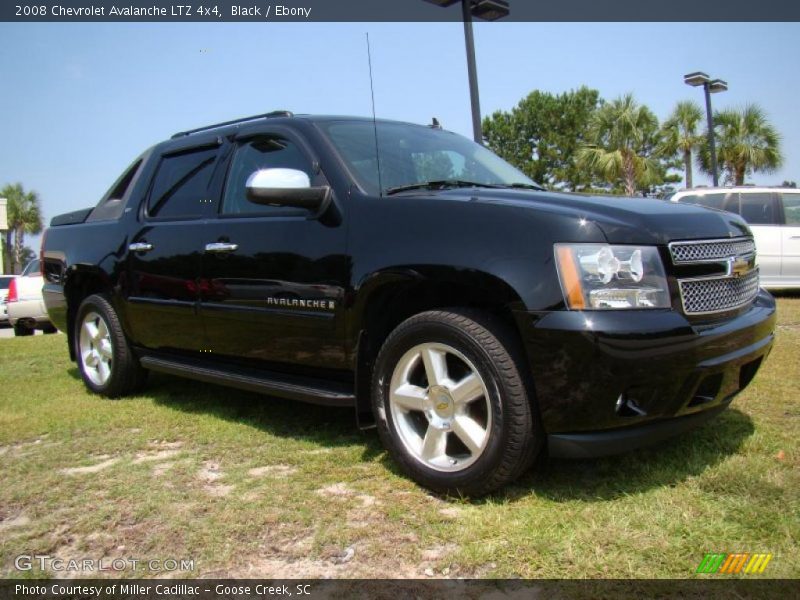 Black / Ebony 2008 Chevrolet Avalanche LTZ 4x4