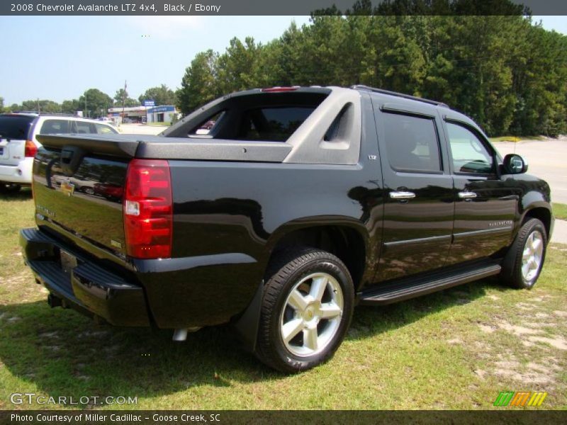 Black / Ebony 2008 Chevrolet Avalanche LTZ 4x4