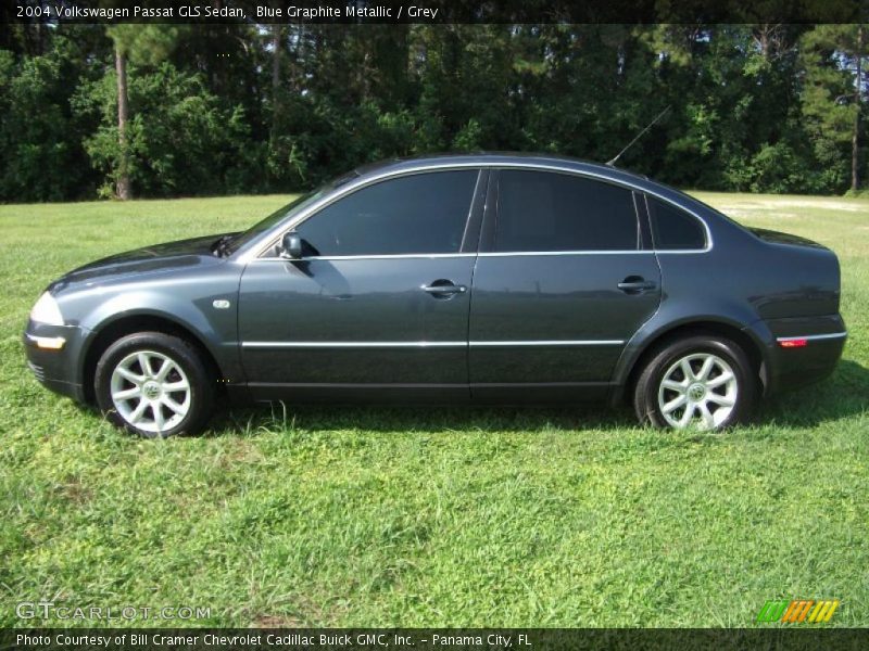 Blue Graphite Metallic / Grey 2004 Volkswagen Passat GLS Sedan