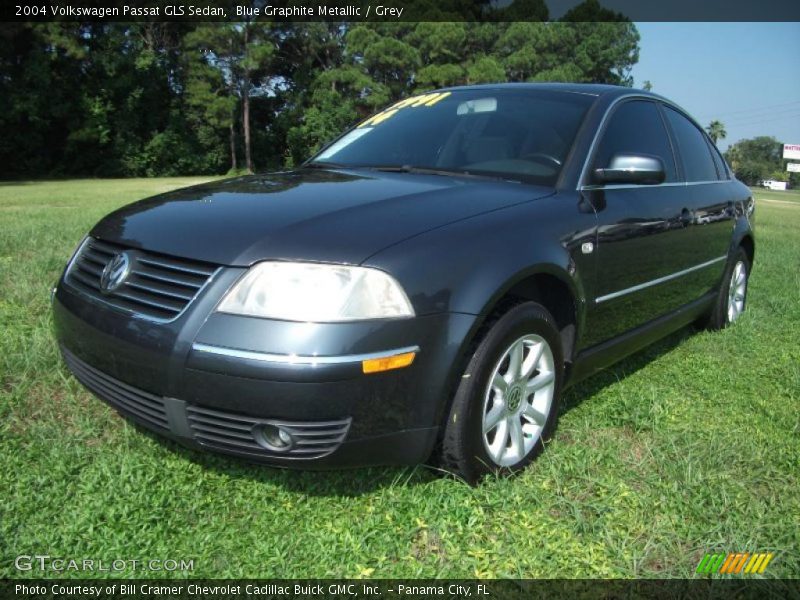 Blue Graphite Metallic / Grey 2004 Volkswagen Passat GLS Sedan