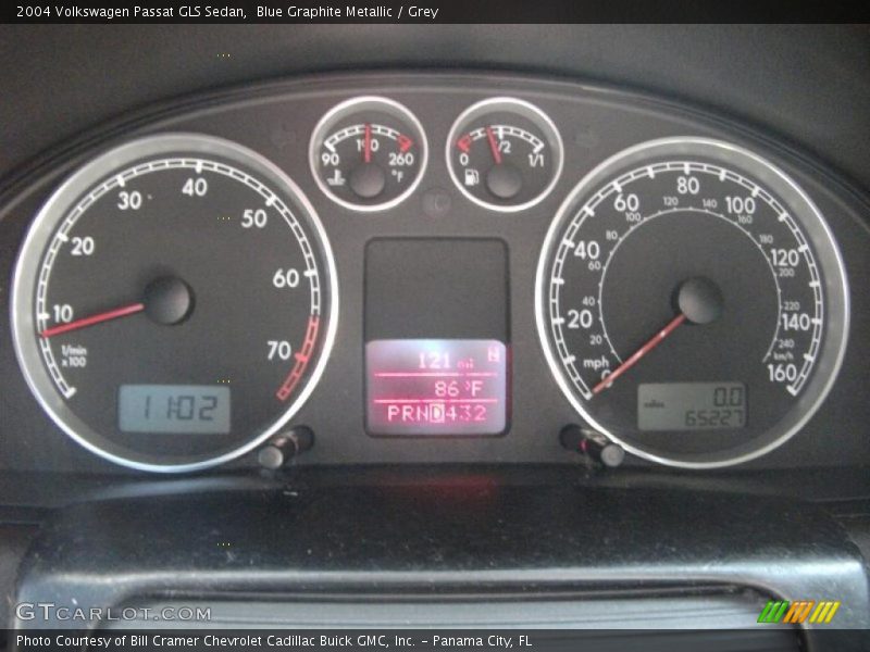 Blue Graphite Metallic / Grey 2004 Volkswagen Passat GLS Sedan
