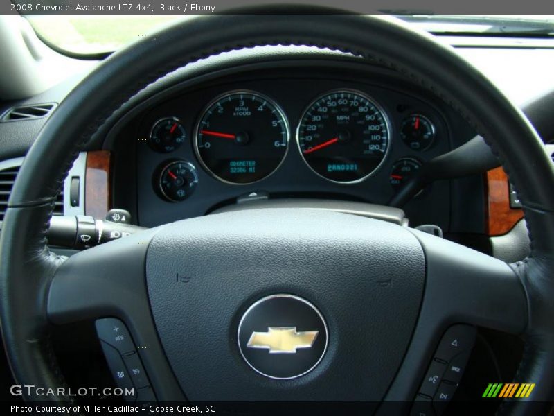 Black / Ebony 2008 Chevrolet Avalanche LTZ 4x4