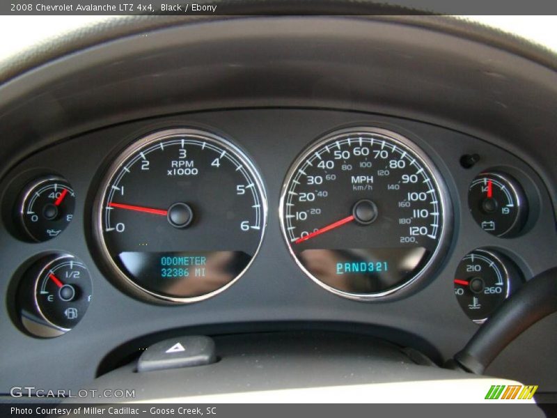 Black / Ebony 2008 Chevrolet Avalanche LTZ 4x4