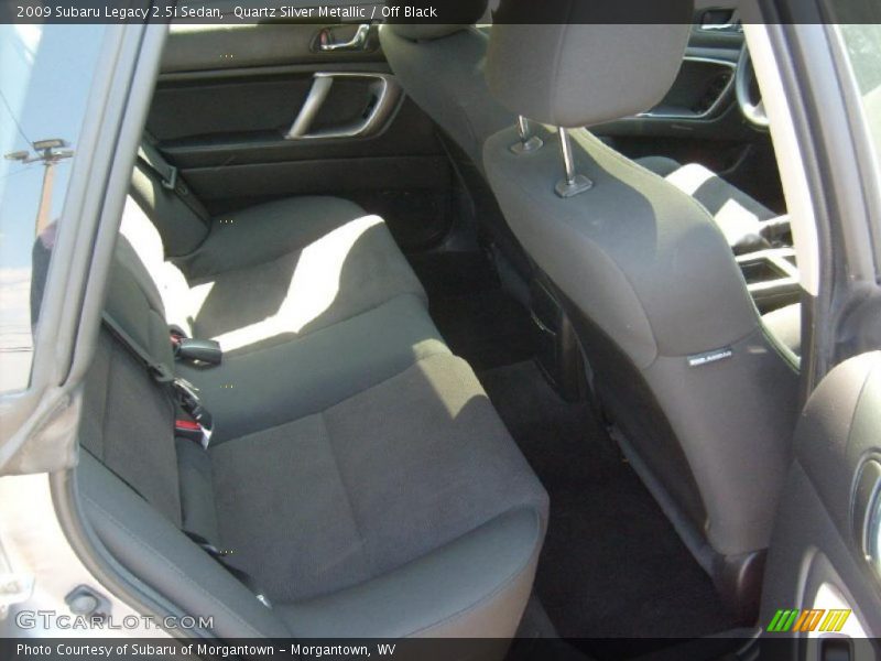 Quartz Silver Metallic / Off Black 2009 Subaru Legacy 2.5i Sedan