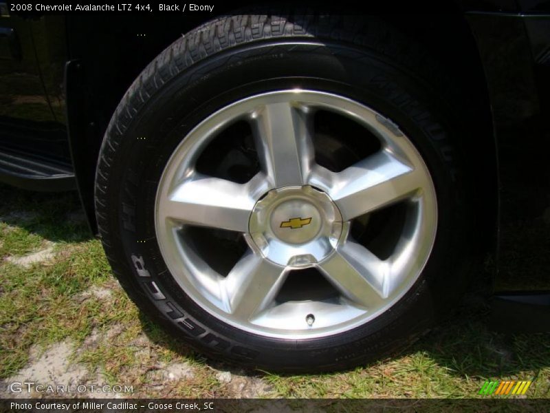 Black / Ebony 2008 Chevrolet Avalanche LTZ 4x4