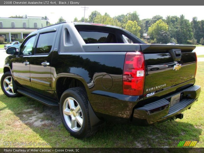 Black / Ebony 2008 Chevrolet Avalanche LTZ 4x4