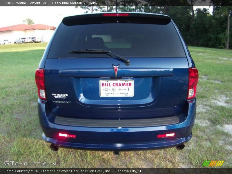 Deep Blue Metallic / Ebony 2009 Pontiac Torrent GXP