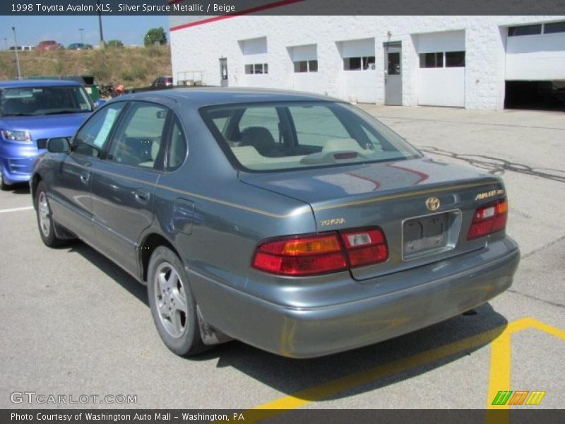 Silver Spruce Metallic / Beige 1998 Toyota Avalon XLS