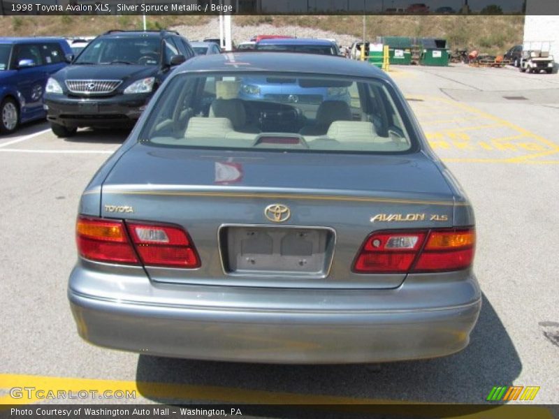 Silver Spruce Metallic / Beige 1998 Toyota Avalon XLS