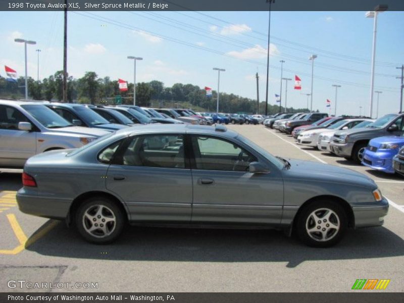 Silver Spruce Metallic / Beige 1998 Toyota Avalon XLS