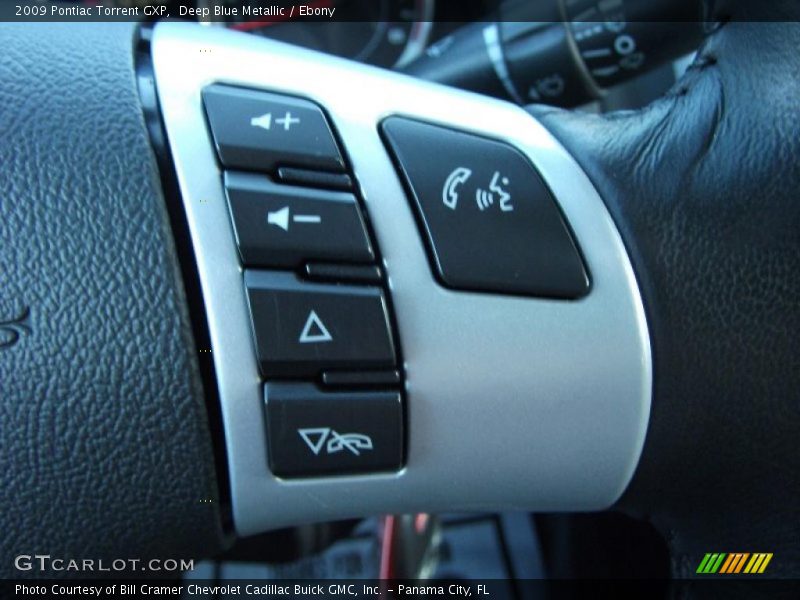 Deep Blue Metallic / Ebony 2009 Pontiac Torrent GXP