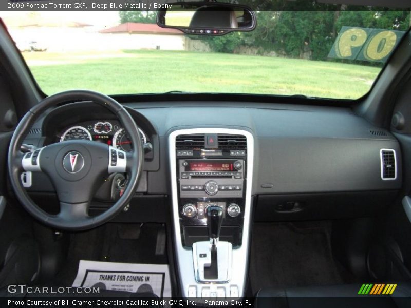 Deep Blue Metallic / Ebony 2009 Pontiac Torrent GXP
