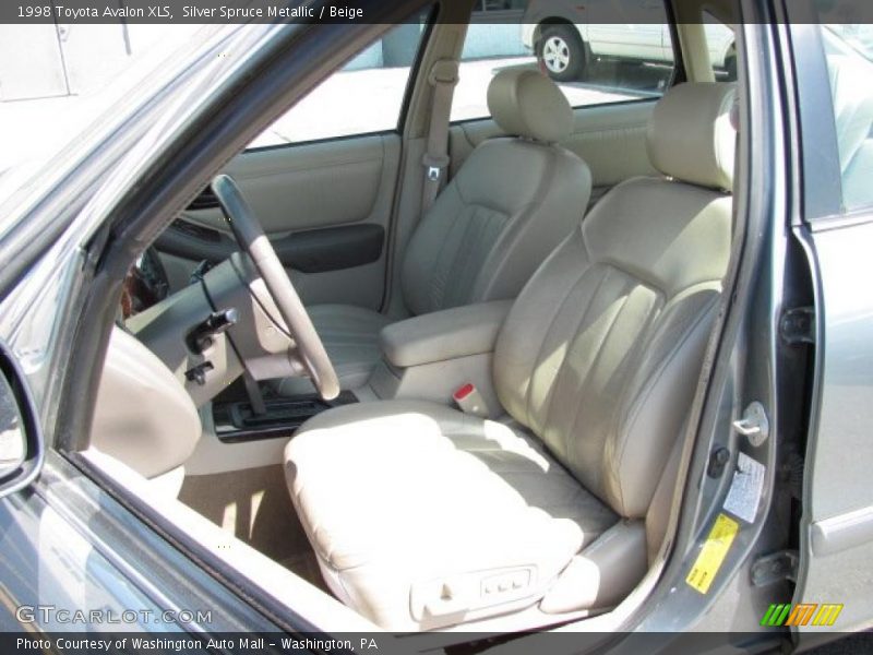 Silver Spruce Metallic / Beige 1998 Toyota Avalon XLS
