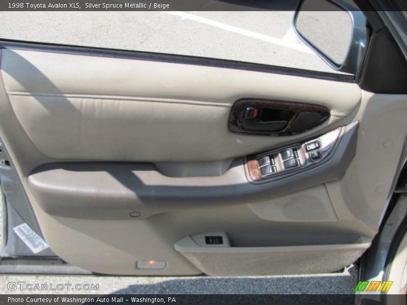 Silver Spruce Metallic / Beige 1998 Toyota Avalon XLS