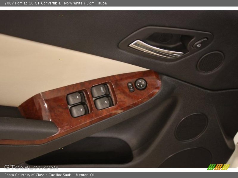 Ivory White / Light Taupe 2007 Pontiac G6 GT Convertible