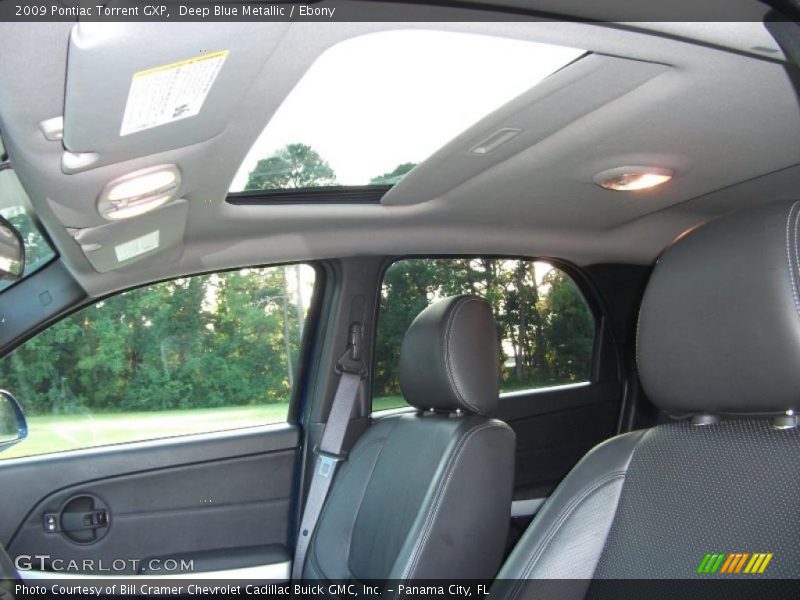 Deep Blue Metallic / Ebony 2009 Pontiac Torrent GXP