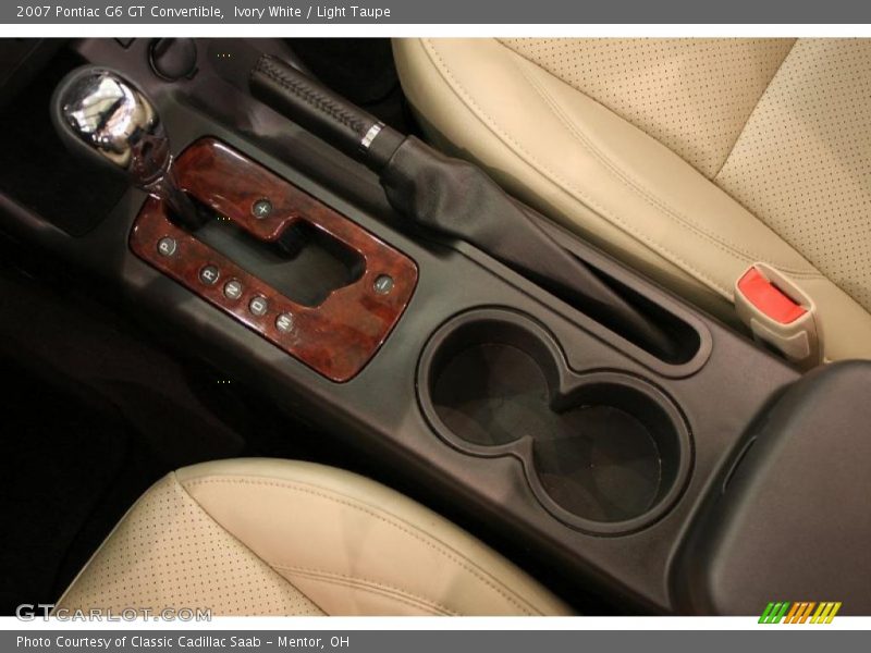 Ivory White / Light Taupe 2007 Pontiac G6 GT Convertible