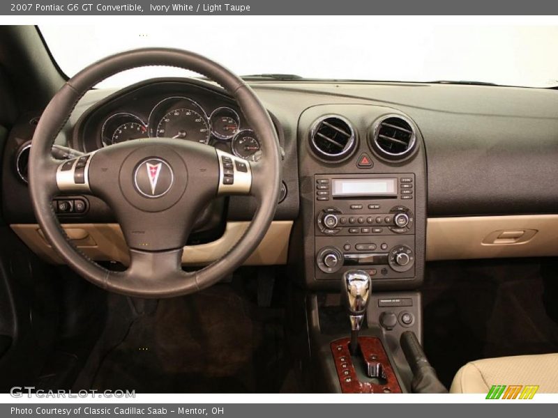 Ivory White / Light Taupe 2007 Pontiac G6 GT Convertible