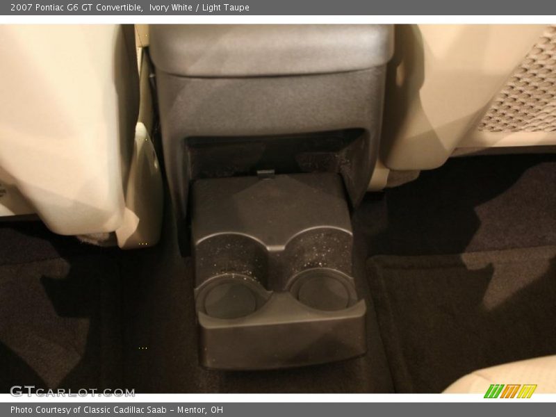 Ivory White / Light Taupe 2007 Pontiac G6 GT Convertible