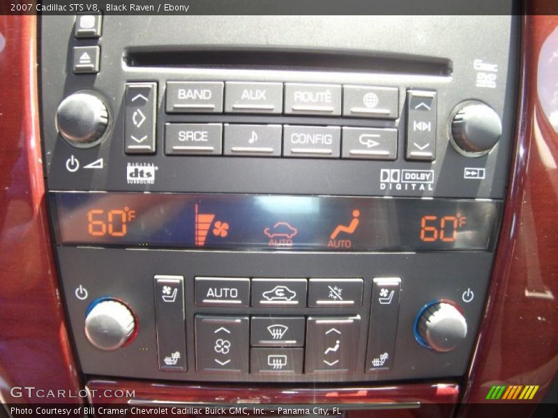 Black Raven / Ebony 2007 Cadillac STS V8