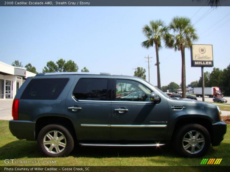 Stealth Gray / Ebony 2008 Cadillac Escalade AWD