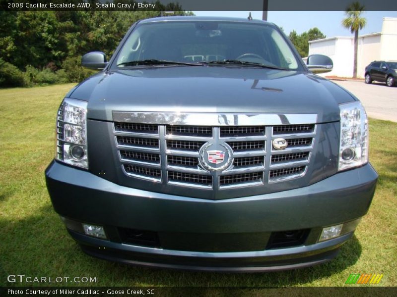 Stealth Gray / Ebony 2008 Cadillac Escalade AWD