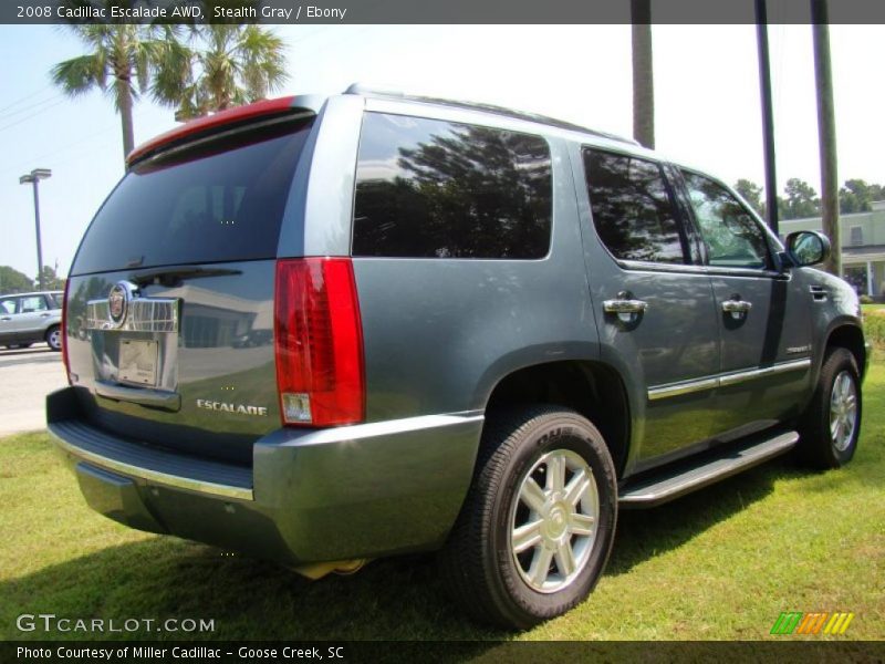 Stealth Gray / Ebony 2008 Cadillac Escalade AWD