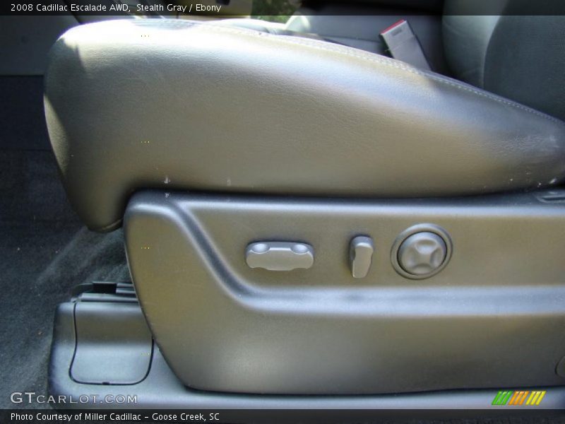 Stealth Gray / Ebony 2008 Cadillac Escalade AWD