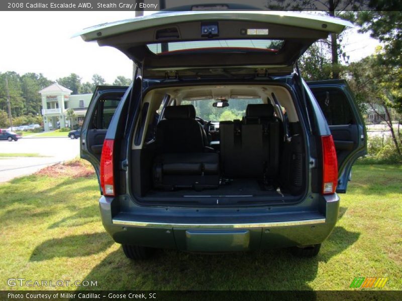 Stealth Gray / Ebony 2008 Cadillac Escalade AWD