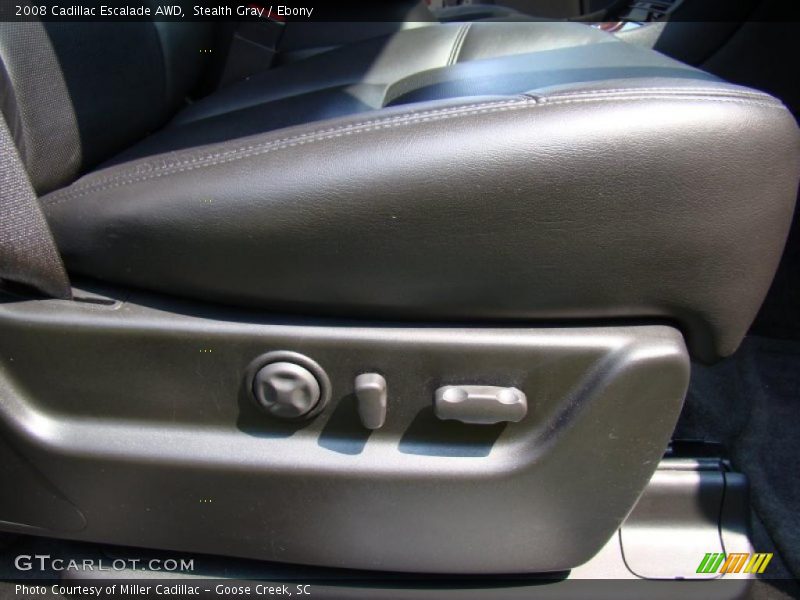 Stealth Gray / Ebony 2008 Cadillac Escalade AWD