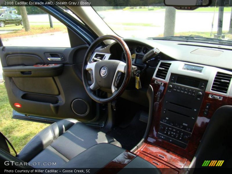 Stealth Gray / Ebony 2008 Cadillac Escalade AWD