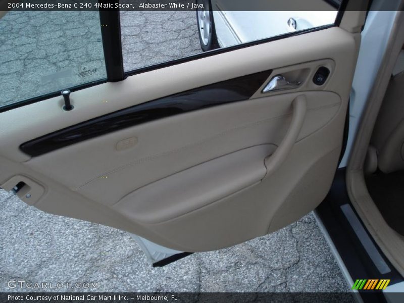 Alabaster White / Java 2004 Mercedes-Benz C 240 4Matic Sedan