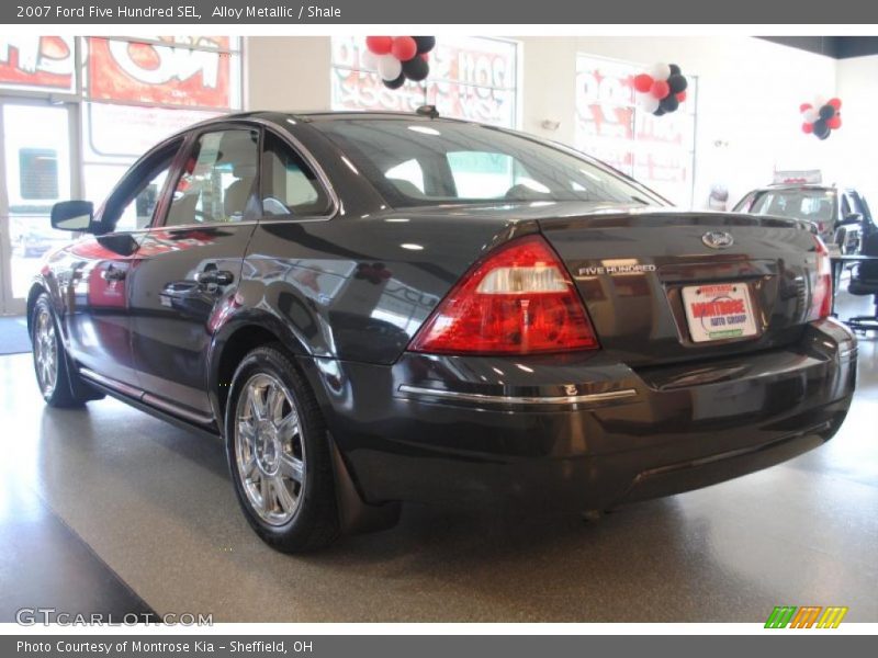 Alloy Metallic / Shale 2007 Ford Five Hundred SEL