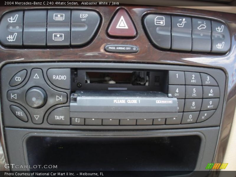 Alabaster White / Java 2004 Mercedes-Benz C 240 4Matic Sedan