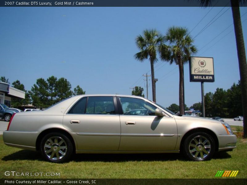 Gold Mist / Cashmere 2007 Cadillac DTS Luxury
