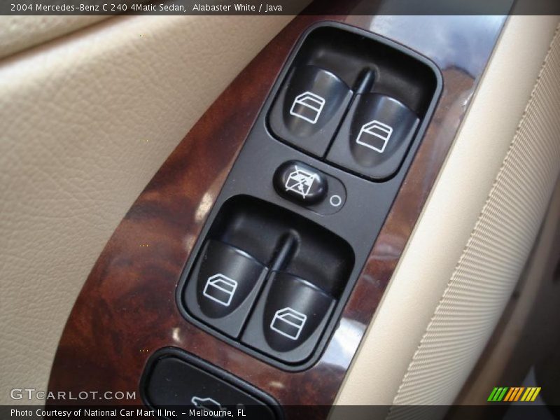 Alabaster White / Java 2004 Mercedes-Benz C 240 4Matic Sedan