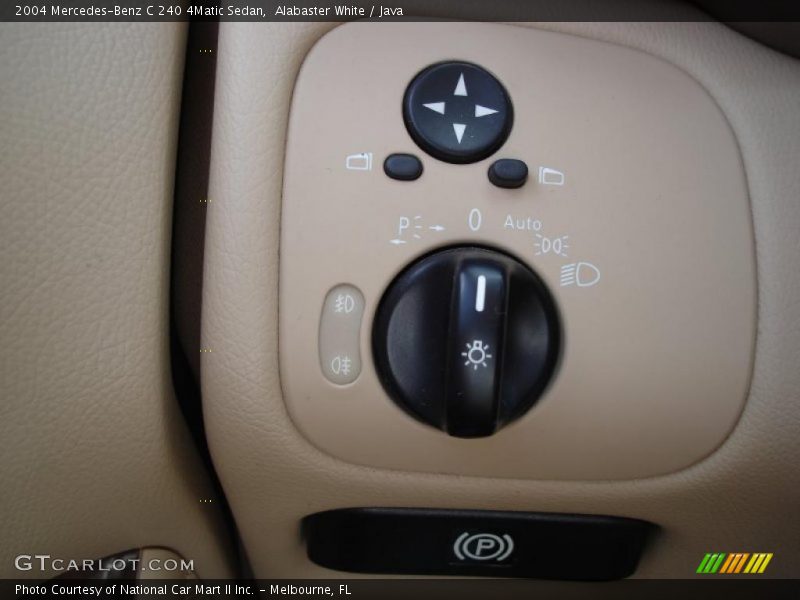 Alabaster White / Java 2004 Mercedes-Benz C 240 4Matic Sedan
