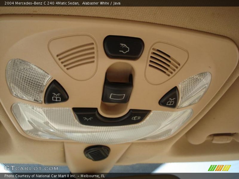 Alabaster White / Java 2004 Mercedes-Benz C 240 4Matic Sedan