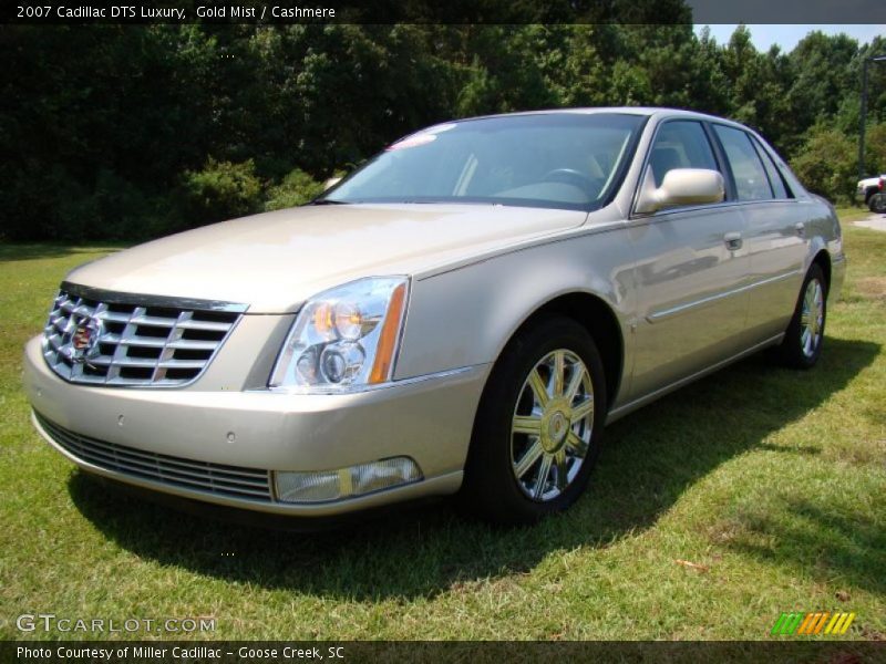 Gold Mist / Cashmere 2007 Cadillac DTS Luxury
