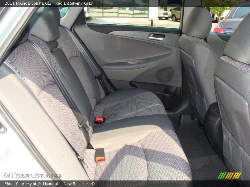Radiant Silver / Gray 2011 Hyundai Sonata GLS