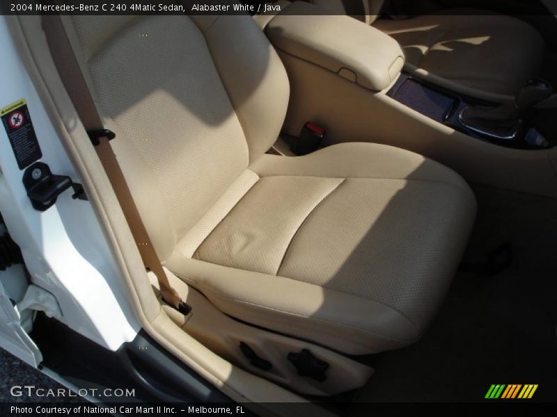 Alabaster White / Java 2004 Mercedes-Benz C 240 4Matic Sedan