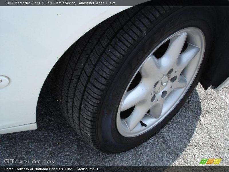 Alabaster White / Java 2004 Mercedes-Benz C 240 4Matic Sedan