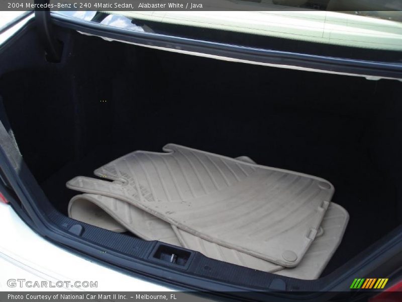 Alabaster White / Java 2004 Mercedes-Benz C 240 4Matic Sedan