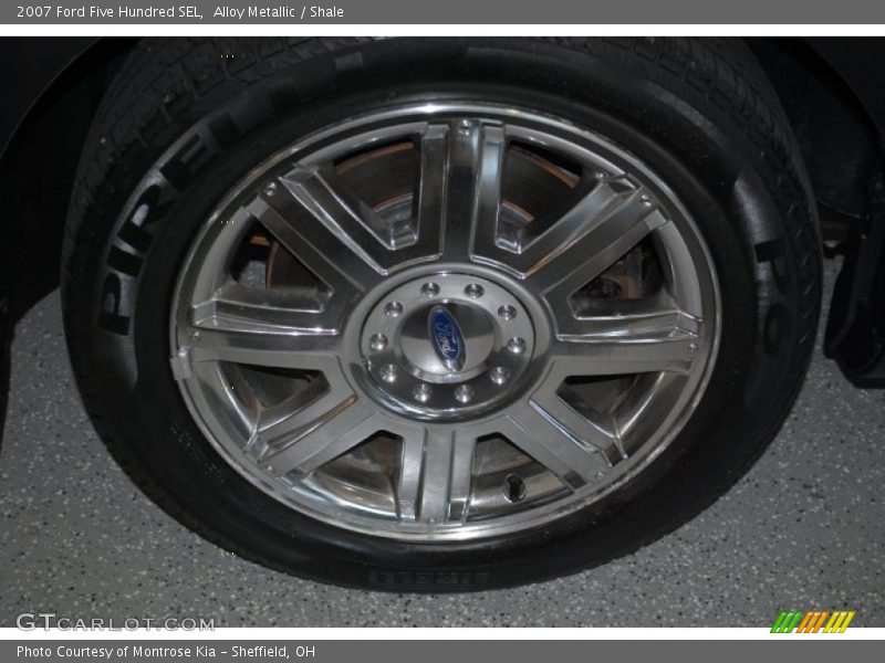 Alloy Metallic / Shale 2007 Ford Five Hundred SEL
