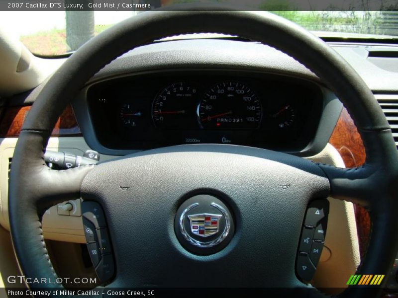 Gold Mist / Cashmere 2007 Cadillac DTS Luxury