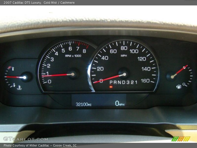 Gold Mist / Cashmere 2007 Cadillac DTS Luxury