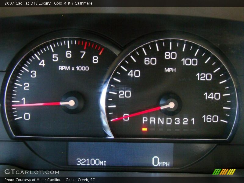 Gold Mist / Cashmere 2007 Cadillac DTS Luxury